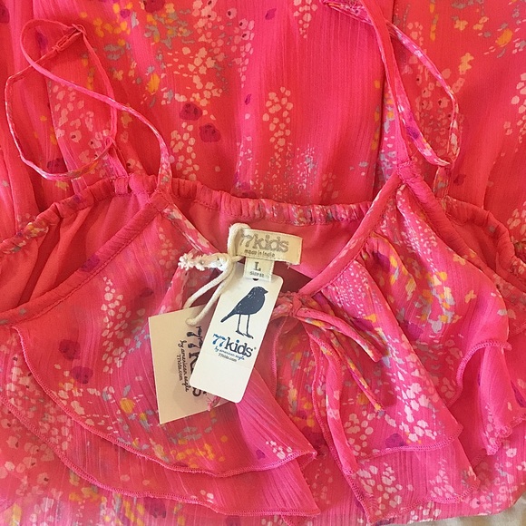 NWT Pink Blousy Tank - Picture 6 of 6